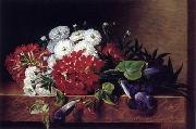 Floral, beautiful classical still life of flowers.036 unknow artist